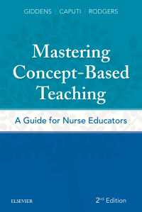 Mastering Concept-Based Teaching : A Guide for Nurse Educators（2）