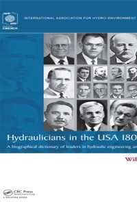 Hydraulicians in the USA 1800-2000 : A biographical dictionary of leaders in hydraulic engineering and fluid mechanics