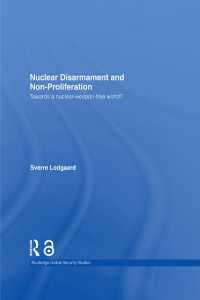 核不拡散と核軍縮<br>Nuclear Disarmament and Non-Proliferation : Towards a Nuclear-Weapon-Free World?