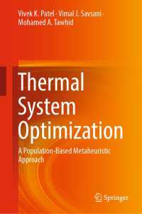 Thermal System Optimization : A Population-Based Metaheuristic Approach