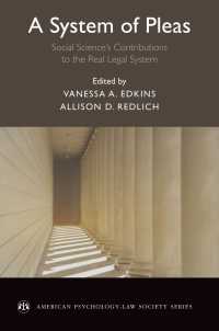 A System of Pleas : Social Sciences Contributions to the Real Legal System