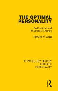 The Optimal Personality : An Empirical and Theoretical Analysis