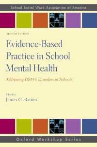 Evidence-Based Practice in School Mental Health : Addressing DSM-5 Disorders in Schools（2）