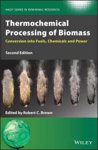 バイオマスの熱化学処理：燃料・化学原料・電力への変換（第２版）<br>Thermochemical Processing of Biomass : Conversion into Fuels, Chemicals and Power（2）