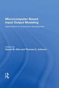 Microcomputer Based Input-output Modeling : Applicatons To Economic Development（1 DGO）