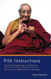 Pith Instructions : Selected Teachings and Poems