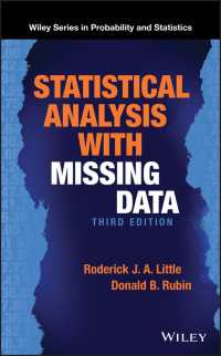 欠損データによる統計学的解析（第３版）<br>Statistical Analysis with Missing Data（3）
