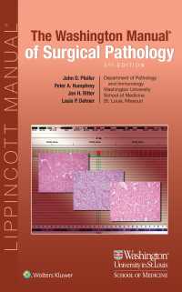 外科病理学ワシントン・マニュアル（第３版）<br>The Washington Manual of Surgical Pathology（3）