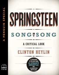 Springsteen Song by Song : A Critical Look (A Penguin Special from Viking)