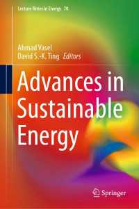 Advances in Sustainable Energy