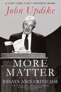More Matter : Essays and Criticism