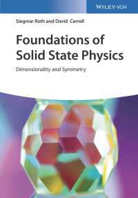 固体物理学の基礎<br>Foundations of Solid State Physics : Dimensionality and Symmetry