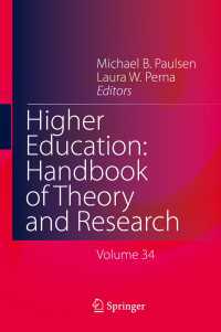 Higher Education: Handbook of Theory and Research : Volume 34