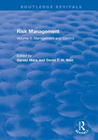 Risk Management : Volume II: Management and Control