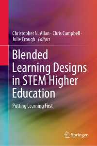 Blended Learning Designs in STEM Higher Education : Putting Learning First