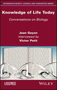 生命の知の現在<br>Knowledge of Life Today : Conversations on Biology (Jean Gayon interviewed by Victor Petit)