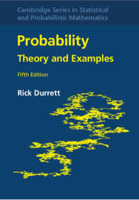 確率論（テキスト・第５版）<br>Probability : Theory and Examples（5）