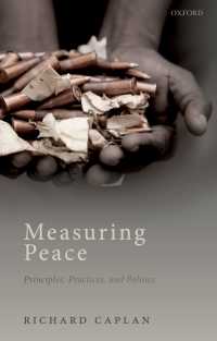 平和の測定：原理、実務と政治<br>Measuring Peace : Principles, Practices, and Politics