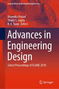 Advances in Engineering Design : Select Proceedings of FLAME 2018