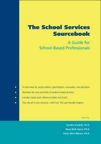 The School Services Sourcebook : A Guide for School-Based Professionals
