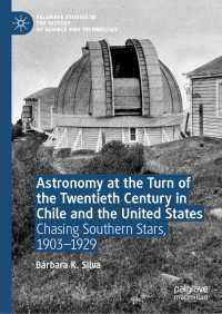 Astronomy at the Turn of the Twentieth Century in Chile and the United States : Chasing Southern Stars, 1903–1929