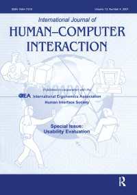 Usability Evaluation : A Special Issue of the International Journal of Human-Computer Interaction