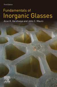 無機ガラスの基礎（第３版）<br>Fundamentals of Inorganic Glasses（3）