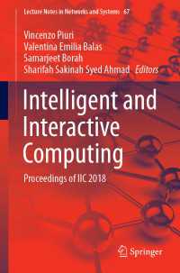 Intelligent and Interactive Computing : Proceedings of IIC 2018