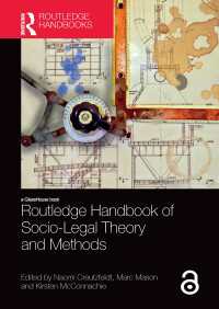 ラウトレッジ版　法社会学の理論と手法ハンドブック<br>Routledge Handbook of Socio-Legal Theory and Methods