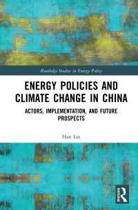 Energy Policies and Climate Change in China : Actors, Implementation, and Future Prospects