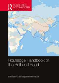 ラウトレッジ版　一帯一路ハンドブック<br>Routledge Handbook of the Belt and Road
