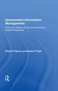 Government Information Management : A Counterreport Of The Commission On Federal Paperwork