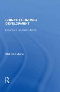 China's Economic Development : Growth And Structural Change