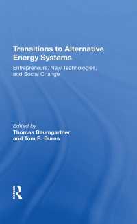 Transitions To Alternative Energy Systems : Entrepreneurs, New Technologies, And Social Change