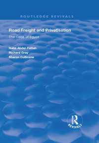 Road Freight and Privatisation : The Case of Egypt