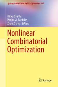 Nonlinear Combinatorial Optimization〈1st ed. 2019〉