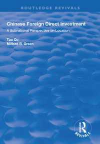 Chinese Foreign Direct Investment : A Subnational Perspective on Location