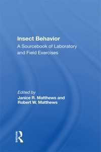 Insect Behavior : A Sourcebook Of Laboratory And Field Exercises
