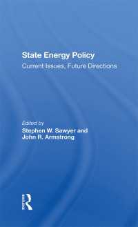 State Energy Policy : Current Issues, Future Directions
