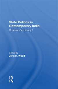 State Politics In Contemporary India : Crisis Or Continuity?