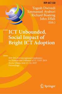 ICT Unbounded, Social Impact of Bright ICT Adoption : IFIP WG 8.6 International Conference on Transfer and Diffusion of IT, TDIT 2019, Accra, Ghana, June 21–22, 2019, Proceedings