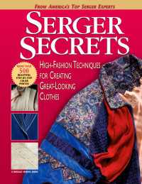 Serger Secrets : High-Fashion Techniques for Creating Great-Looking Clothes
