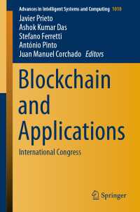Blockchain and Applications : International Congress