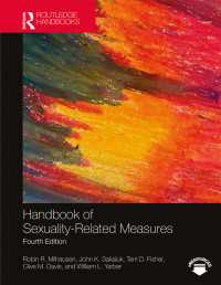性関連評価尺度ハンドブック（第４版）<br>Handbook of Sexuality-Related Measures（4 NED）
