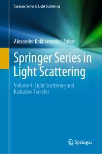 Springer Series in Light Scattering : Volume 4: Light Scattering and Radiative Transfer