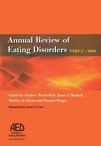 Annual Review of Eating Disorders : 2006, Pt. 2