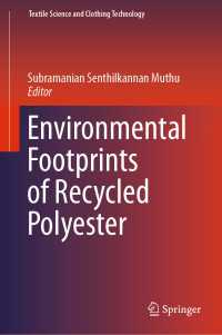 Environmental Footprints of Recycled Polyester〈1st ed. 2020〉