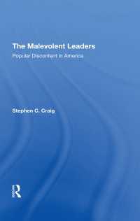 The Malevolent Leaders : Popular Discontent In America