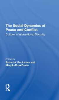 The Social Dynamics Of Peace And Conflict : Culture In International Security