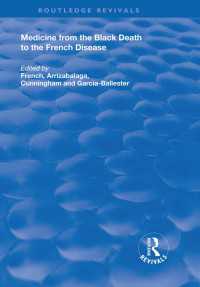 Medicine from the Black Death to the French Disease（1 DGO）